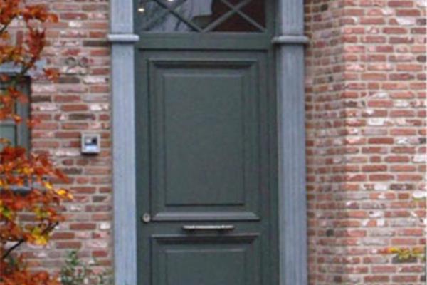 Houten voordeur