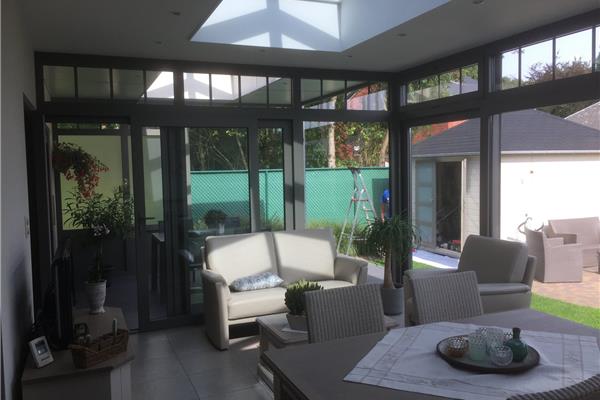 Aanbouw met Reynaers profielen